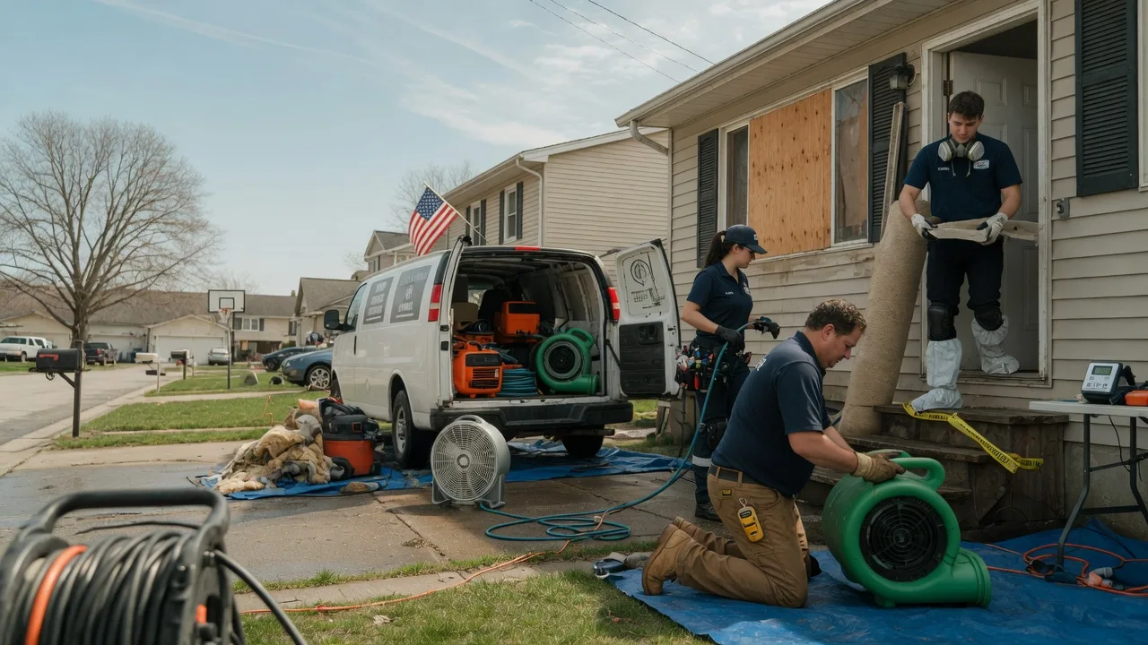 Water Damage Restoration in Fortuna, MO near me